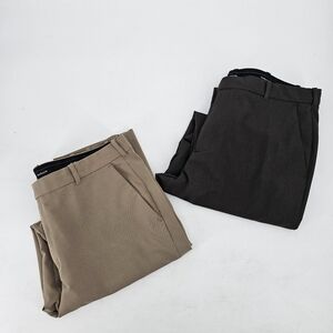 Van Heusen Flex Fit Tan Brown Dress Pant Bundle Mens Size 38x32 Style 511093